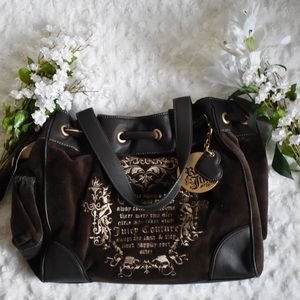 Juicy Couture Daydreamer Chocolate Brown Tote Bag